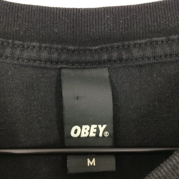 Obey Sound System Black T-Shirt - Picture 4 of 4